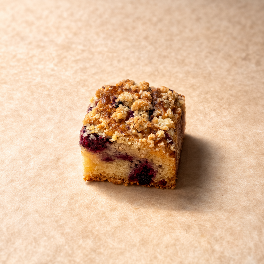 Quadretti ai frutti (Cuadrados de bizcocho con fruta)