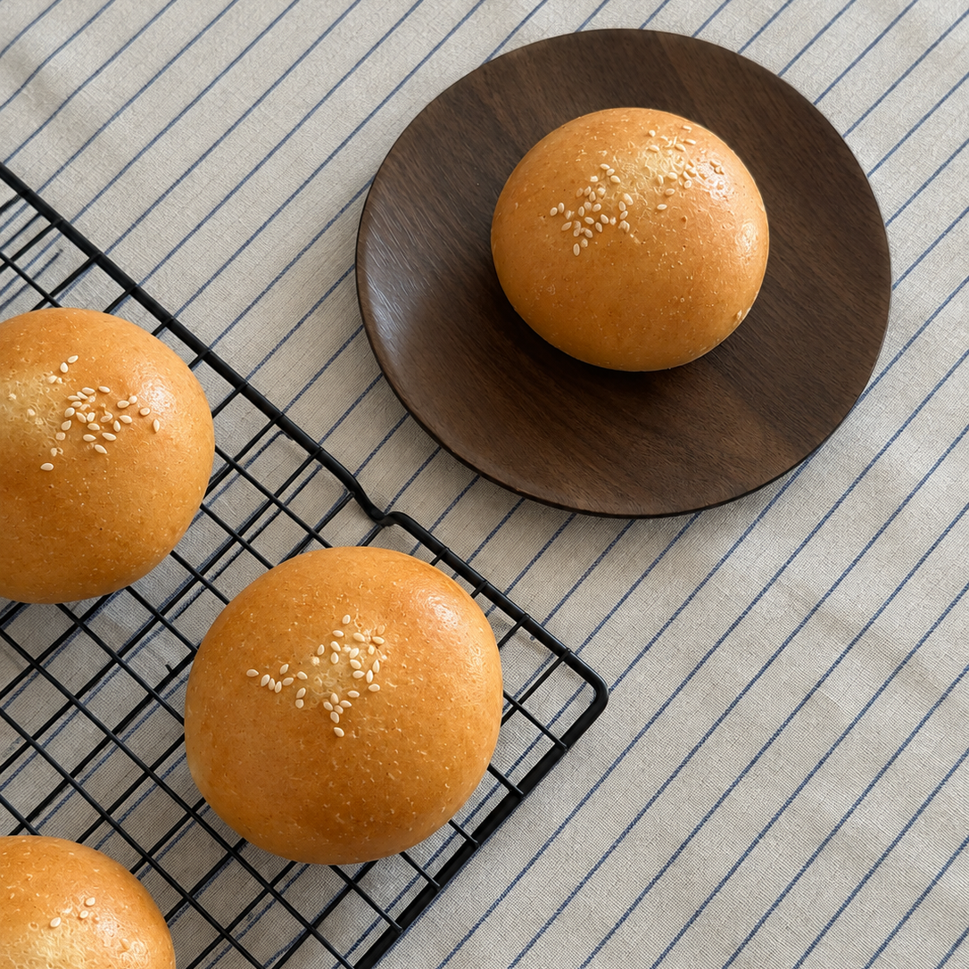 Mini brioche redondo