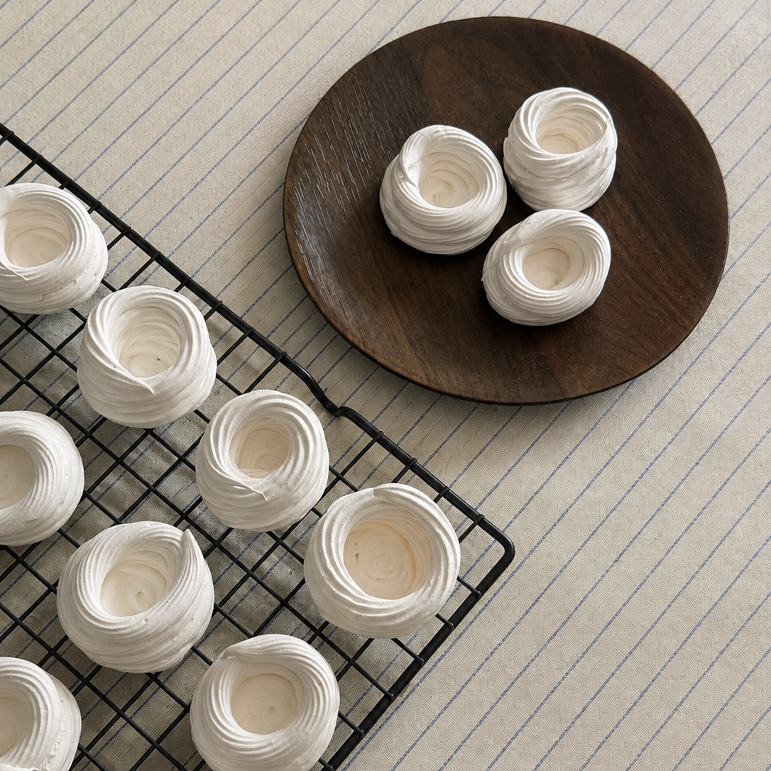 Mini Nidos de merengue